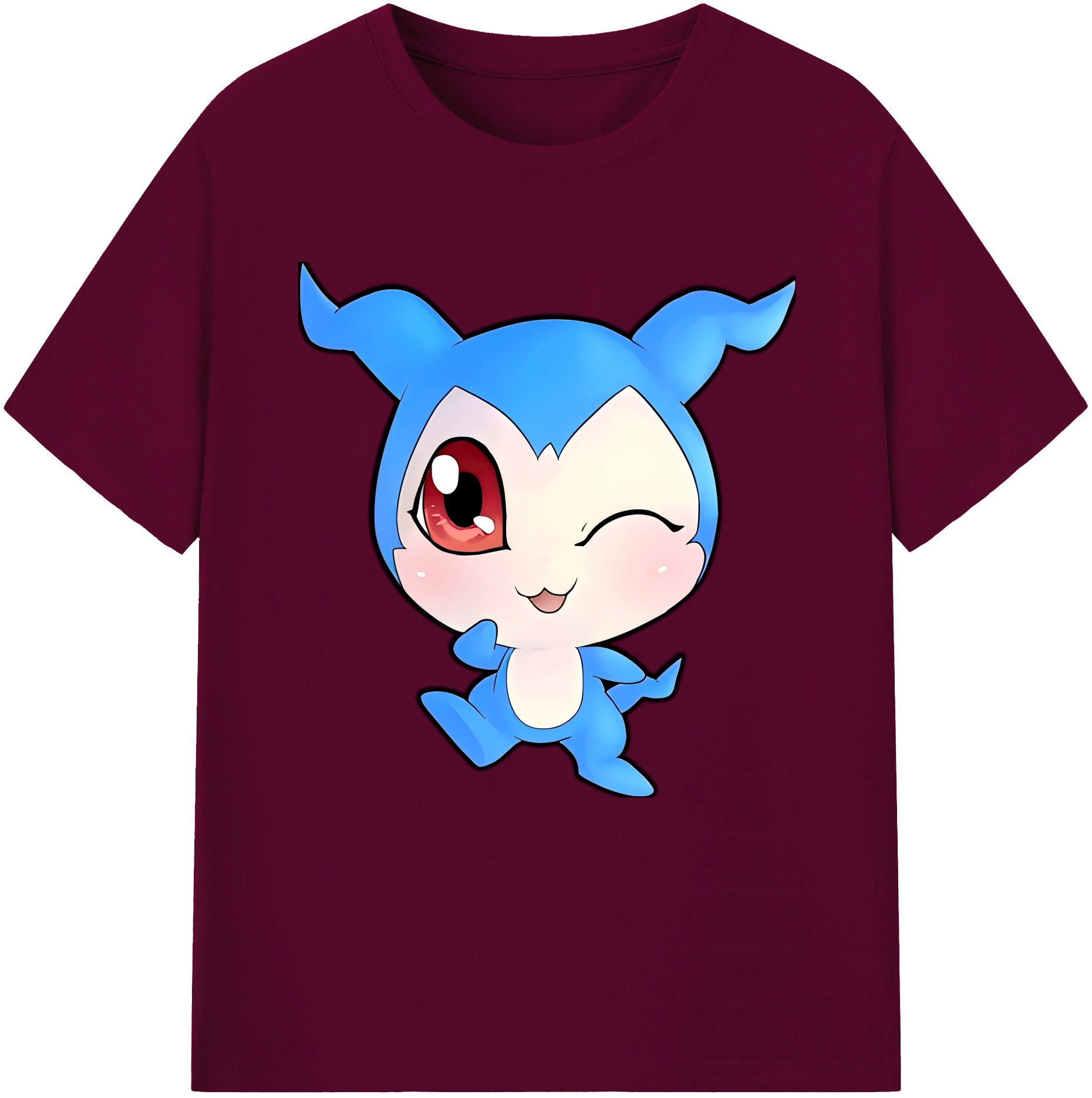 （画像用） Digimon デジタルモンスター/デジモン レディースカジュアルプリントTシャツ（綿100％）
